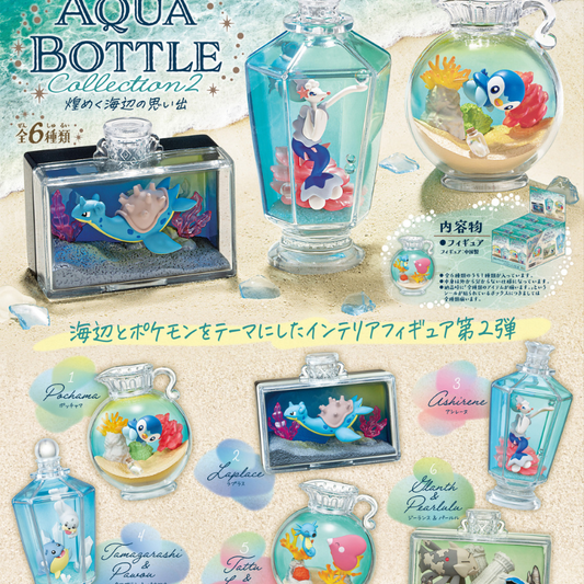 Re-Ment Pokémon Aqua Bottle Collection Vol.2 Blind Box - Memories on the Shiny Shore