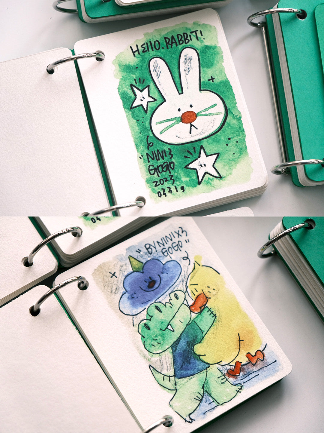 【Artists】Ninigogo Original Zine Book