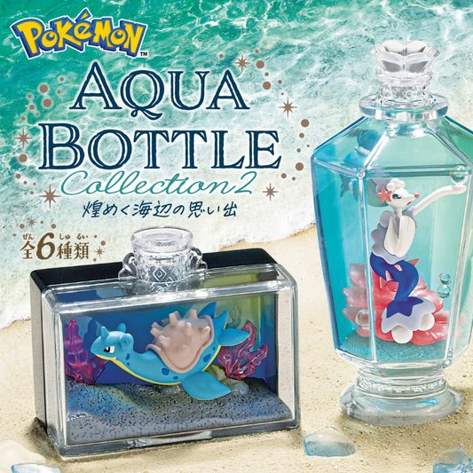 Re-Ment Pokémon Aqua Bottle Collection Vol.2 Blind Box - Memories on the Shiny Shore