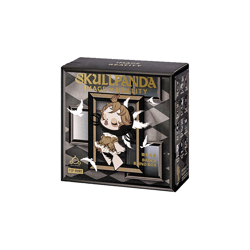 【New】SKULLPANDA Image Of Reality Series-Badge Blind Box