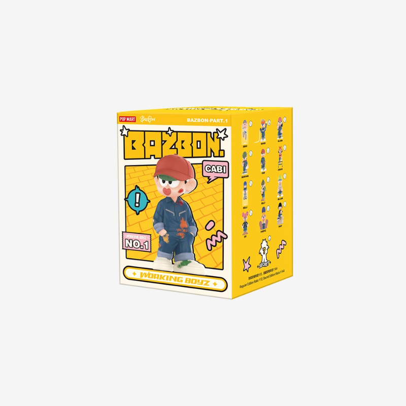 【New】Bazbon Working Boyz Series Blind Box Figure