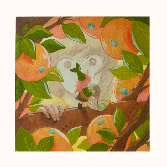 Ellie Hall - Fruit Sticker Badge