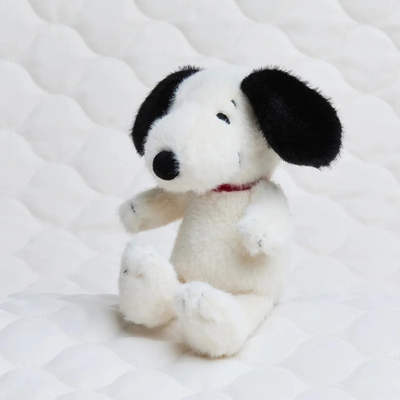 PEANUTS SNOOPY ECO Fuzzy Cream 7" Plush