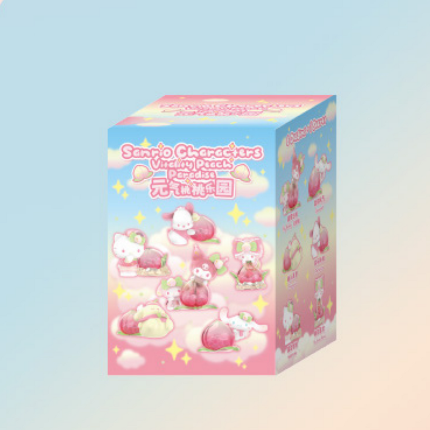 【Restock】Top Toy Sanrio Characters: Vitality Peach Paradise Series Blind Box Random Style
