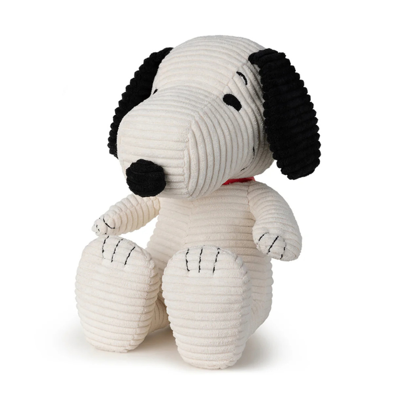 PEANUTS SNOOPY ECO Corduroy Cream in giftbox 11" Plush