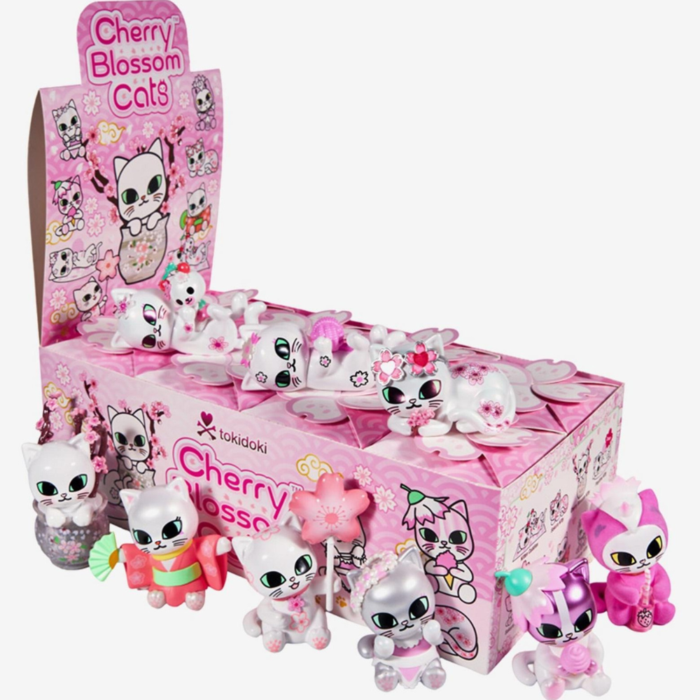 Tokidoki Cherry Blossom Cats Blind Box