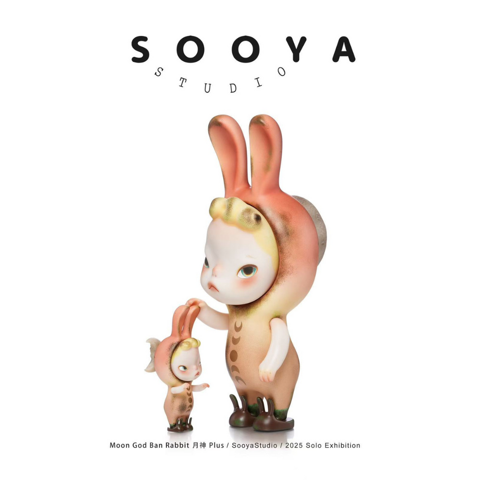 sooya studio 月神 Rabbit Ban ソフビフィギュア うさぎ Plus】Sooya Studio Limited Moon God Rabbit Ban+ – Kouhigh Toys