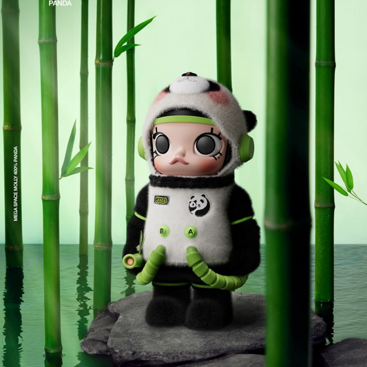 【NEW】POP MART MEGA SPACE MOLLY 400% PANDA