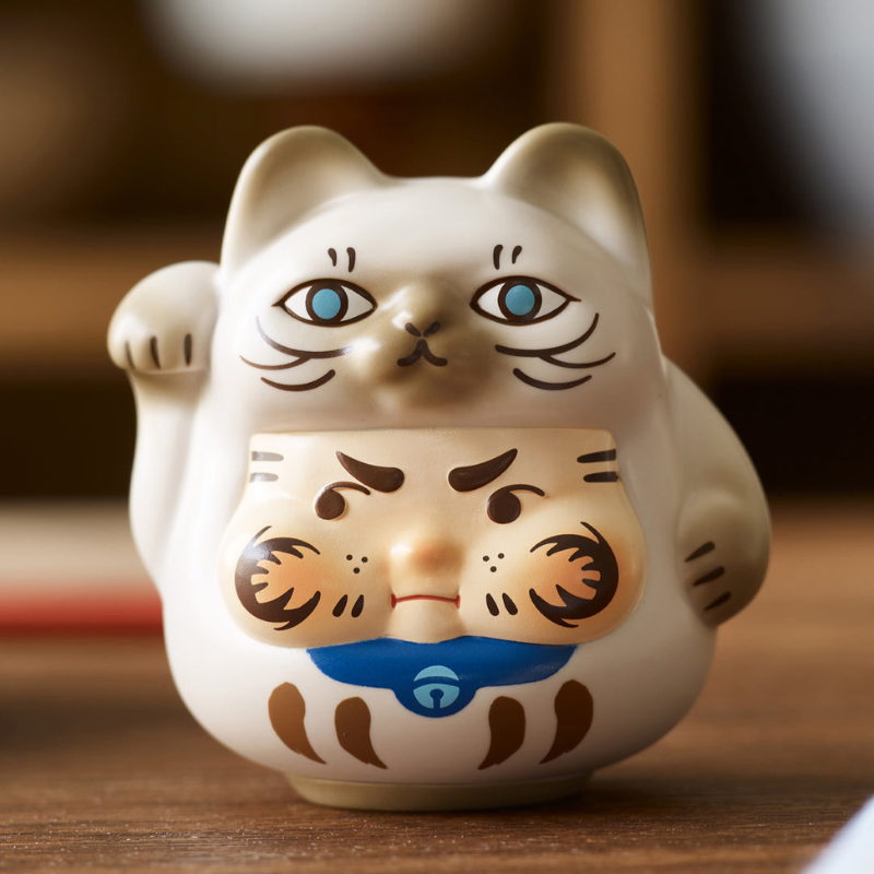 PP X MONSTER Lucky Kitten Daruma Blind Box