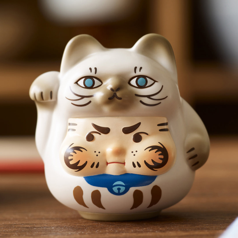 PP X MONSTER Lucky Kitten Daruma Blind Box – Kouhigh Toys