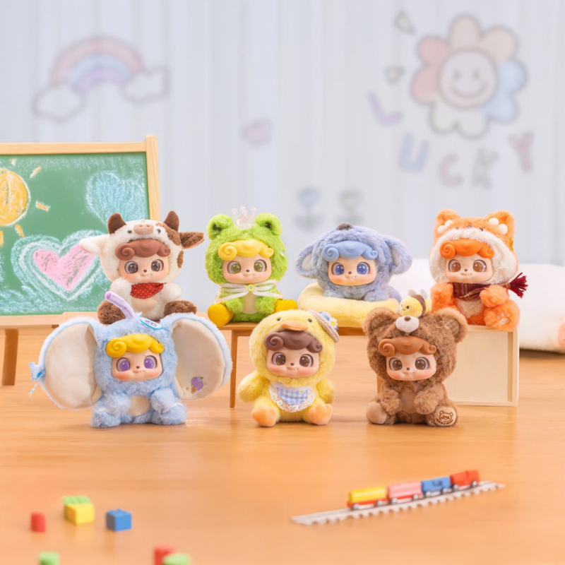 【NEW】Jotoys: Q KID Animal Preschool Plush Series Blind Box