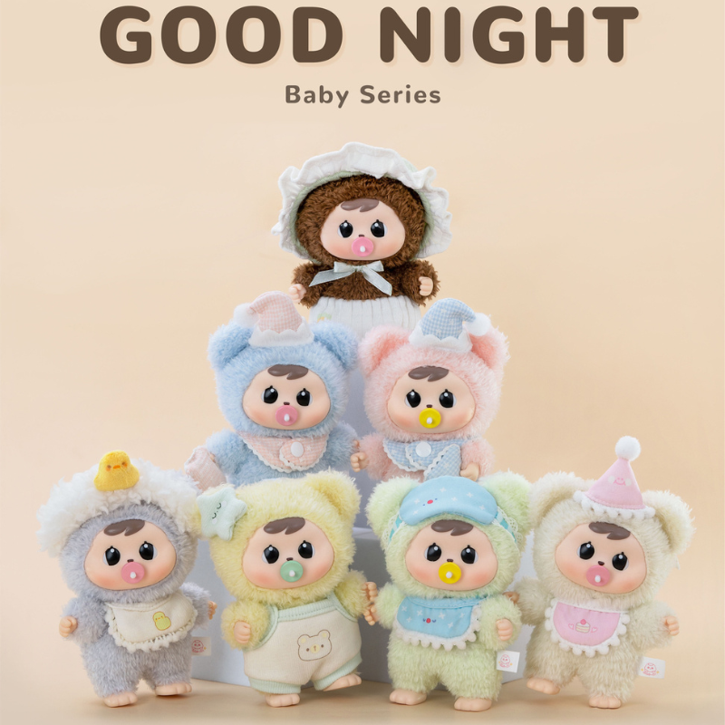 "Bao-ao, Good Night!" Baby Series Plush Blind Box