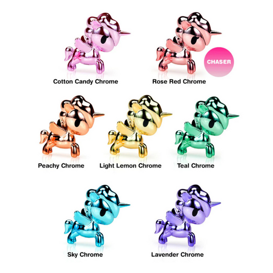 Tokidoki Unicorno Lite Liquid Chrome Blind Box