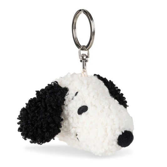 PEANUTS SNOOPY ECO BEAR Teddy Cream Keychain - 2"