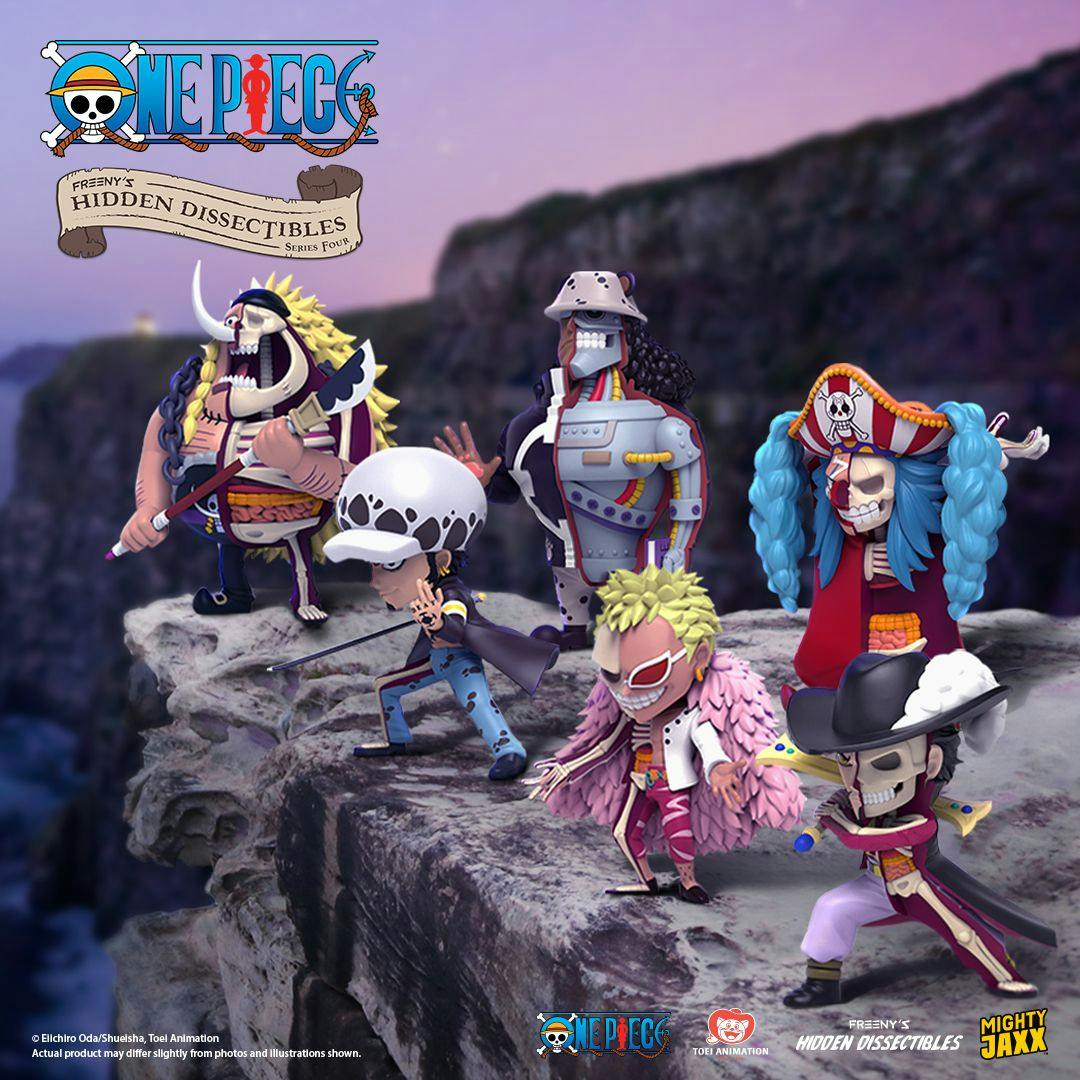 【Restock】Mighty Jaxx Freeny's Dissectibles: One Piece Vol.4 (WARLORDS EDITION) Blind Box