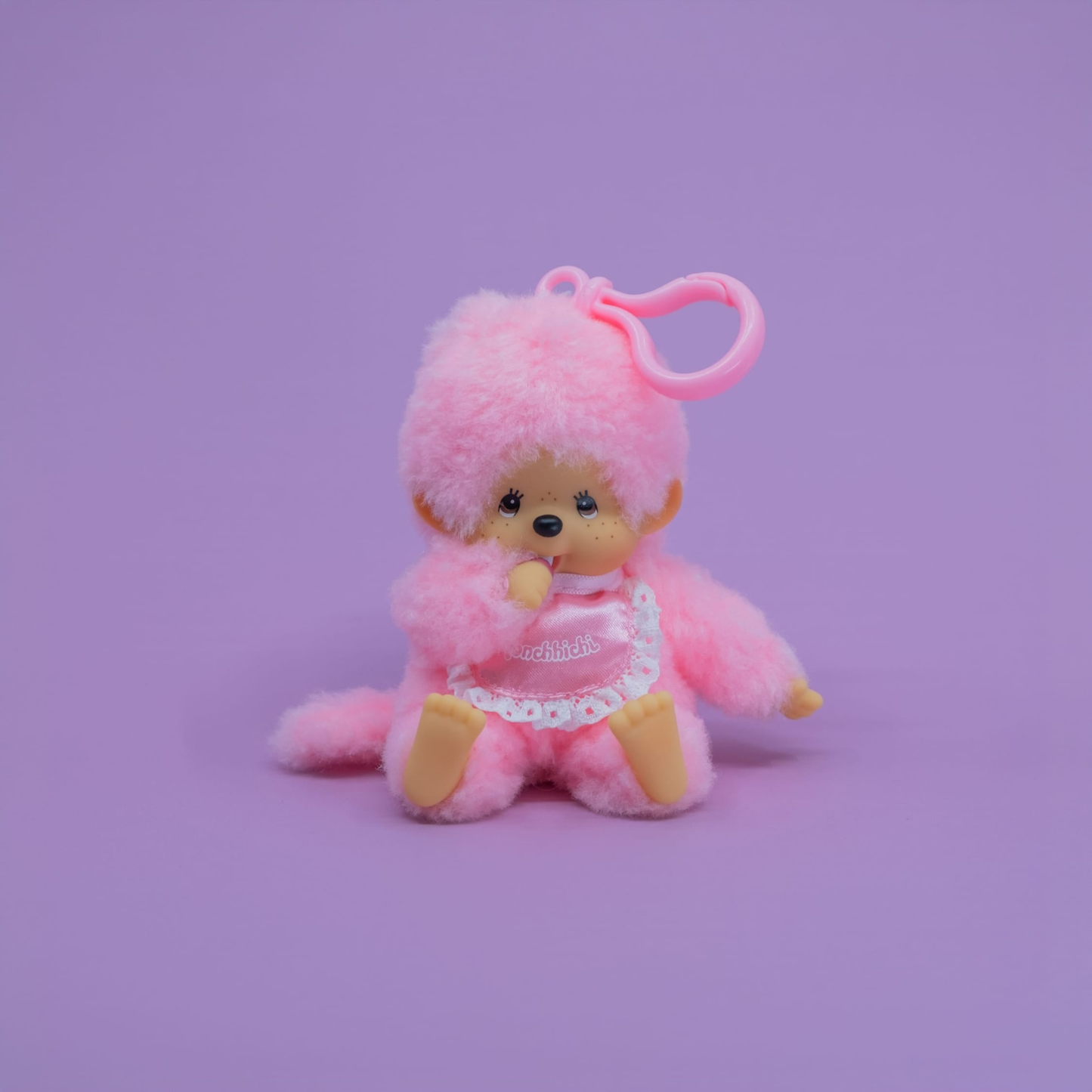 Monchhichi Colorful Lace Satin Plush Pendant