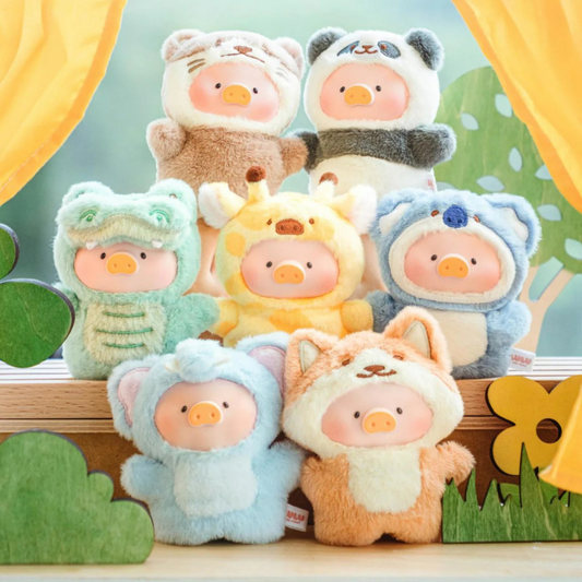 Lulu The Piggy Animal Party Forest Theater Finger Puppet Blind Box