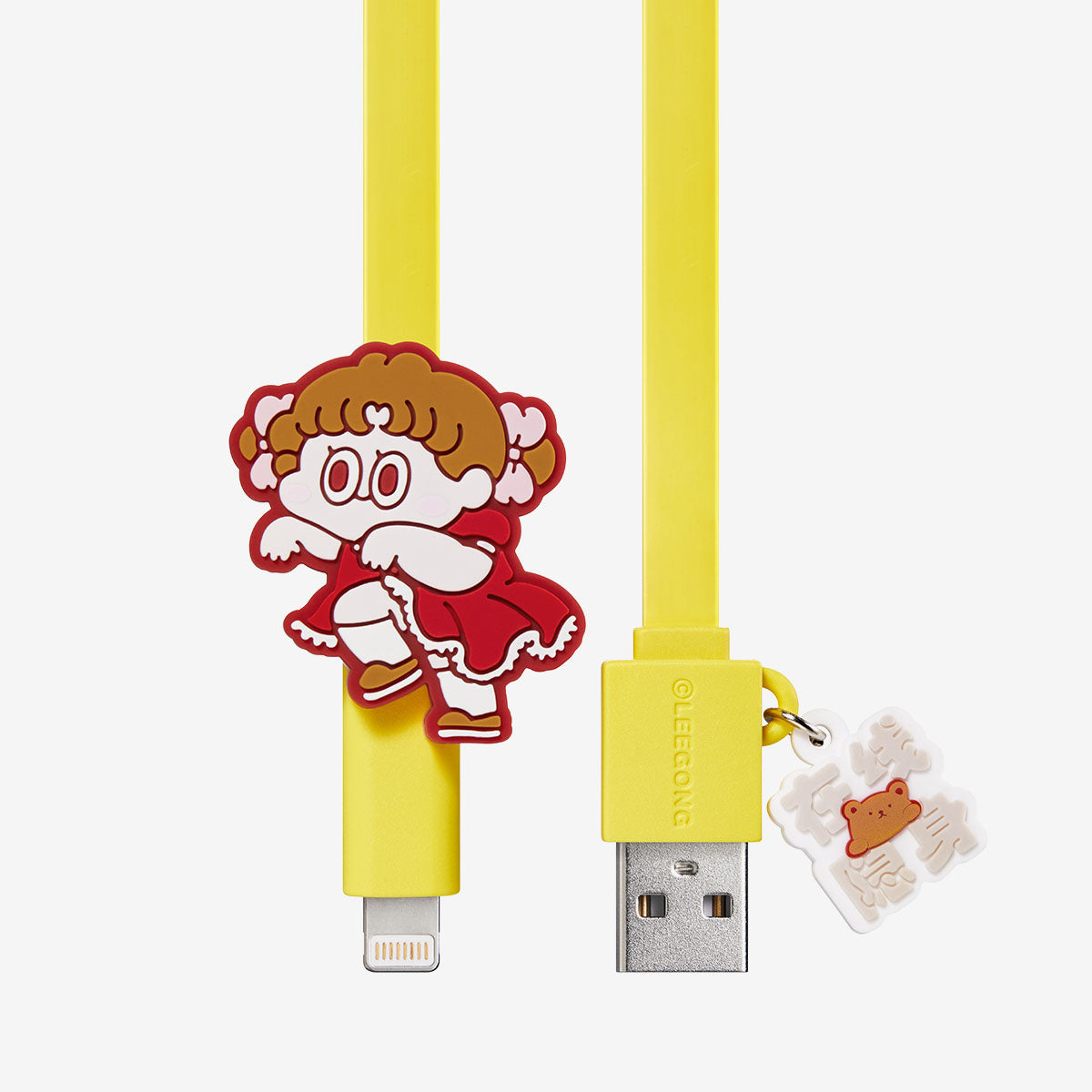 【New】Pop Mart Standard Love Dance Daily Work Series iPhone Cable Blind Box