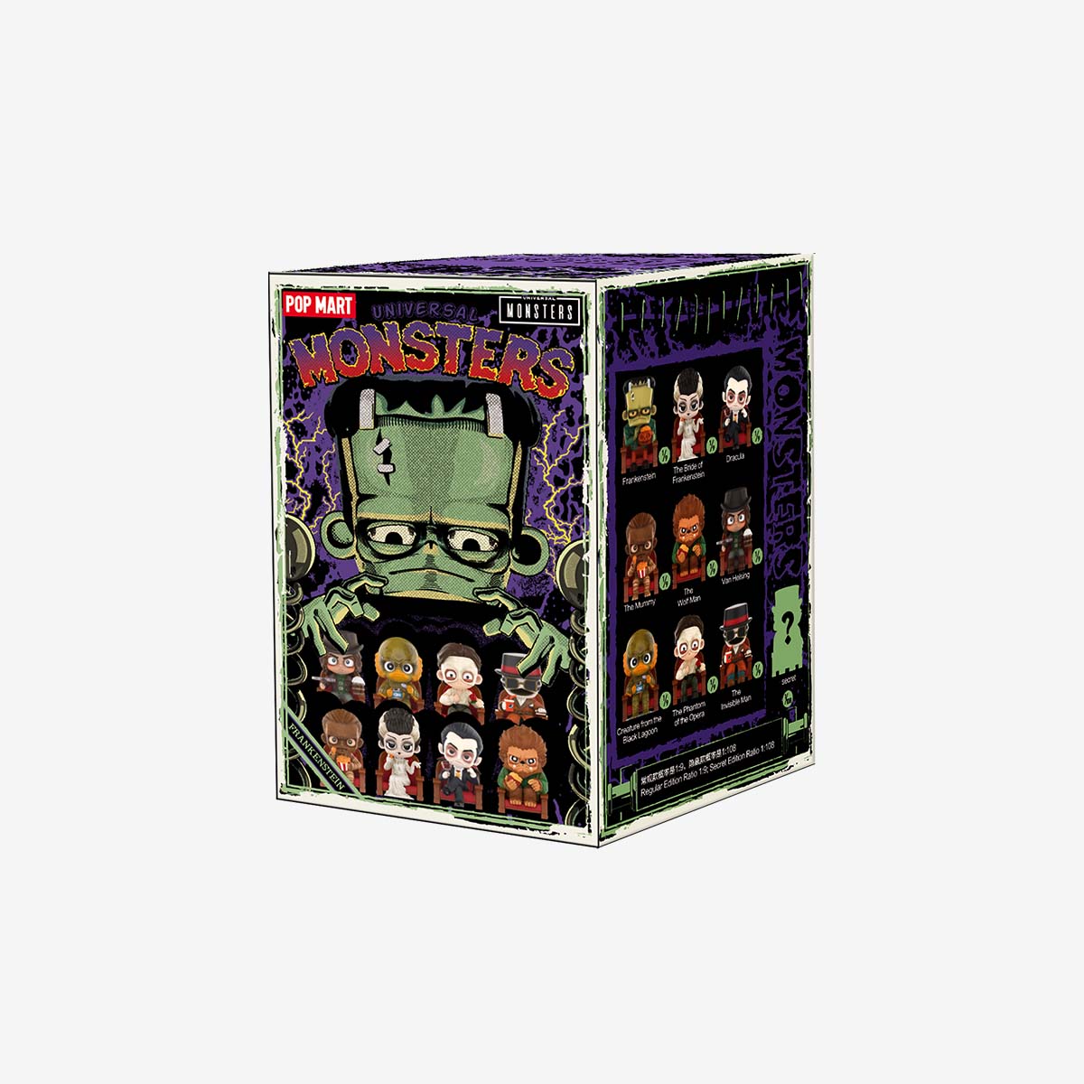 New】Pop Mart Universal Monsters Alliance Series Blind Box Figures