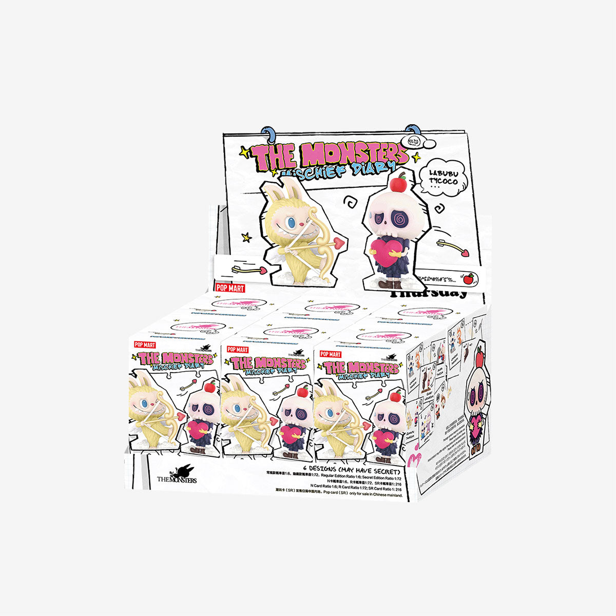 【New】Pop Mart: The Monsters Mischief Diary Series Figure