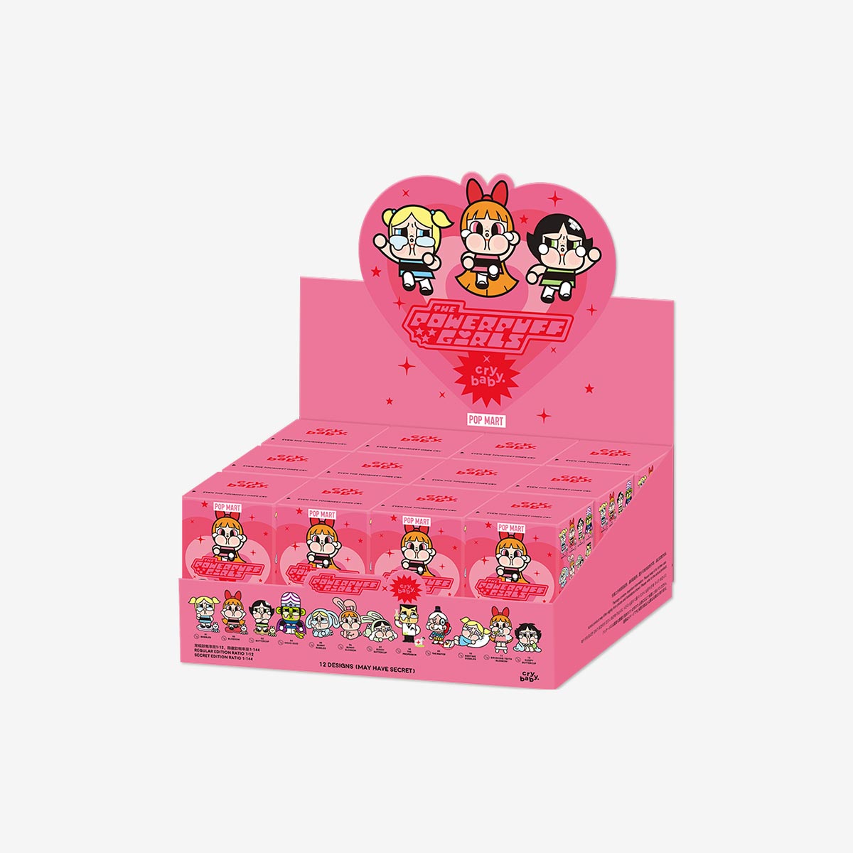 【New】CRYBABY x Powerpuff Girls Series Figures Blind Box