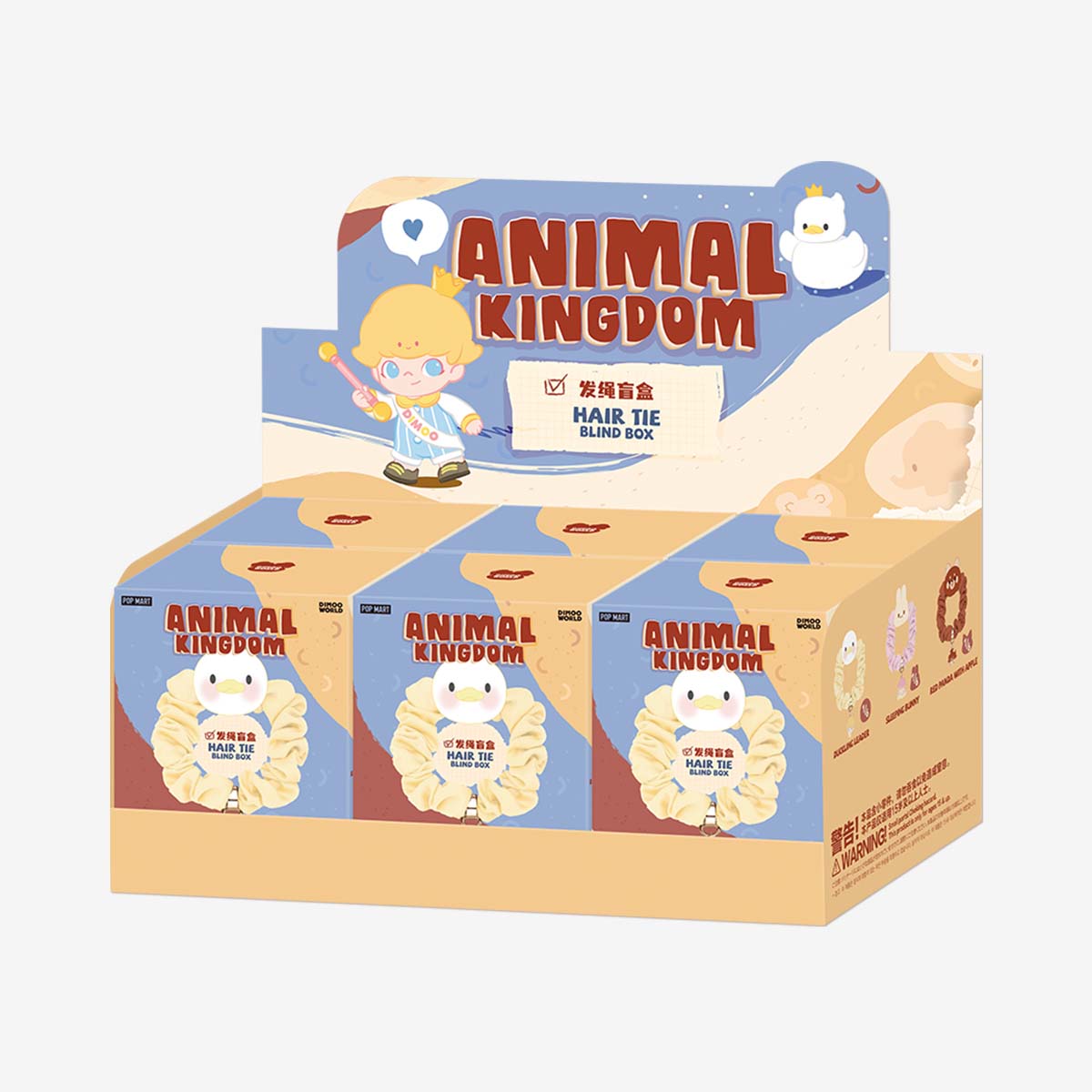 【NEW】POP MART DIMOO Animal Kingdom Series-Hair Tie Blind Box