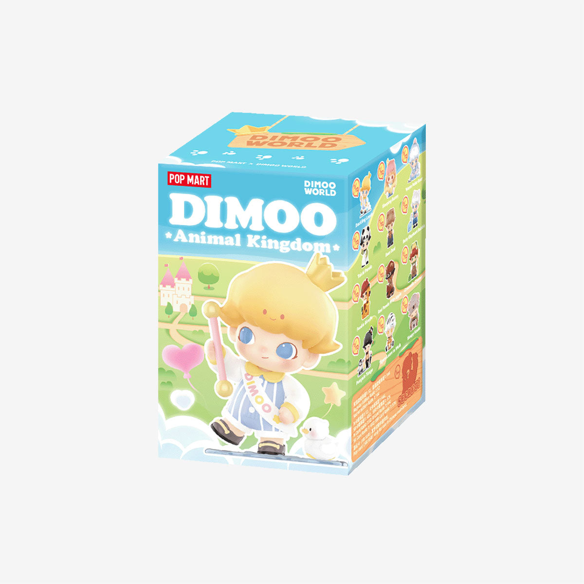【New】Pop Mart DIMOO Animal Kingdom Series Figures Blind Box