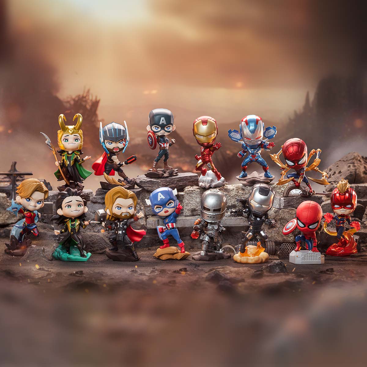 【NEW】Pop Mart Marvel Infinity Saga Series Figures