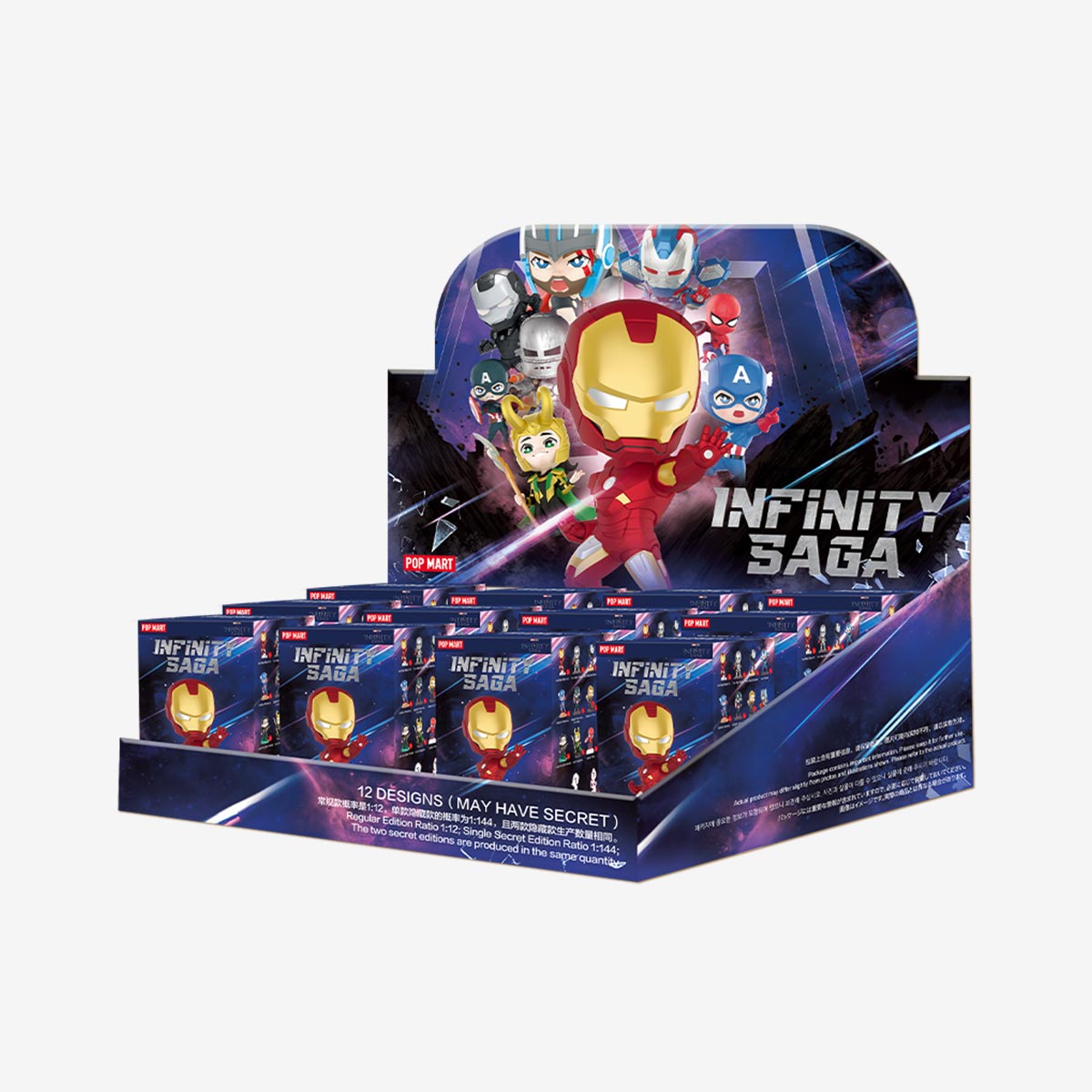 【NEW】Pop Mart Marvel Infinity Saga Series Figures