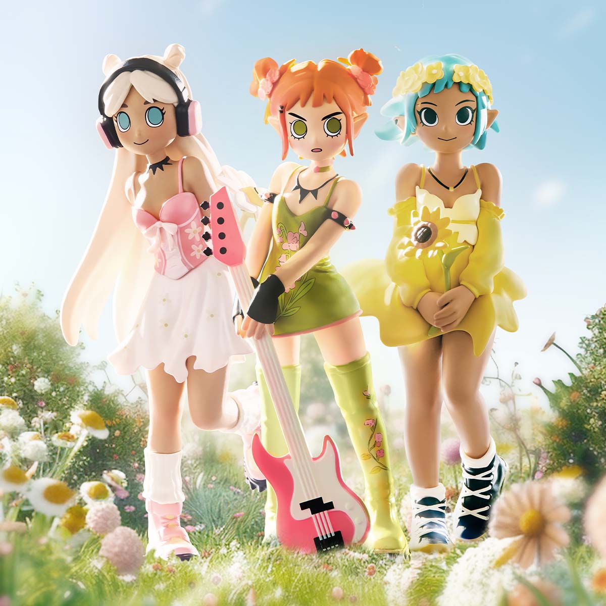 Pop Mart Peach Riot Punk Fairy Series Figures
