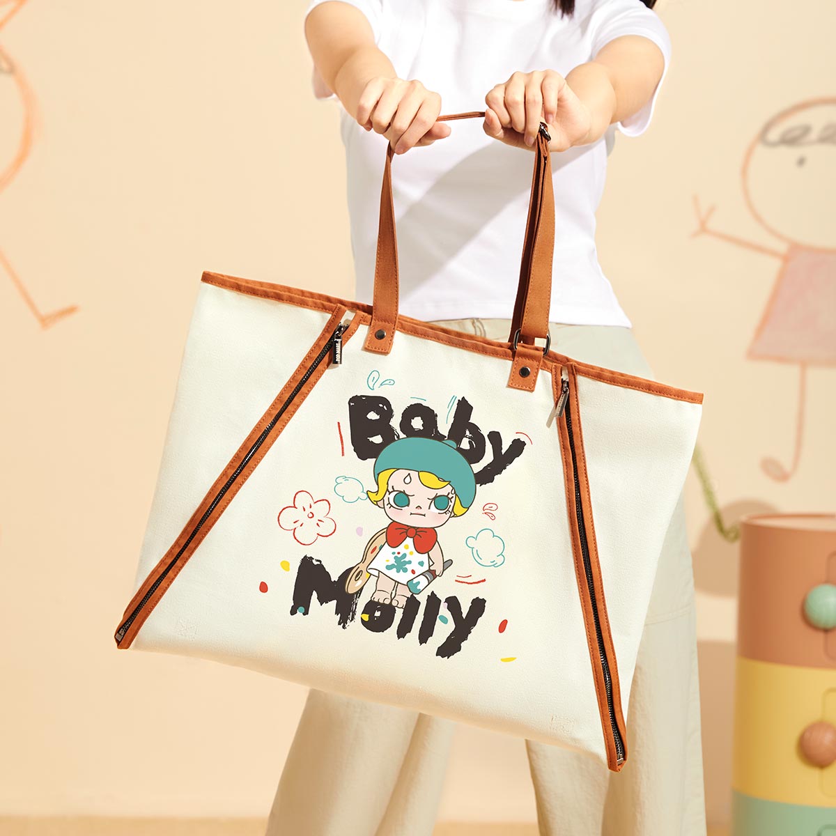 【NEW】POP MART Baby Molly When I was Three! Series-Shoulder Bag