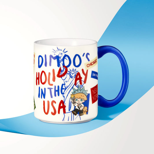 【New】Pop Mart DIMOO'S HOLIDAY IN THE USA SERIES-Mug
