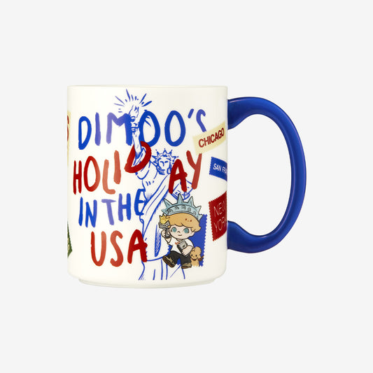 【New】Pop Mart DIMOO'S HOLIDAY IN THE USA SERIES-Mug