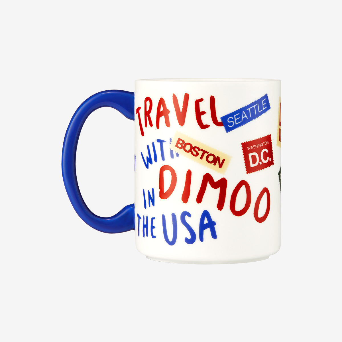 【New】Pop Mart DIMOO'S HOLIDAY IN THE USA SERIES-Mug