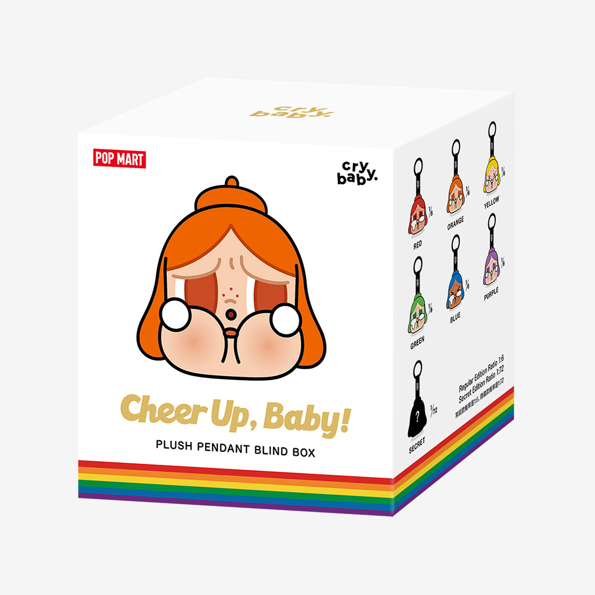 【Limited】Pop Mart CRYBABY CHEER UP, BABY! SERIES-Plush Pendant Blind Box