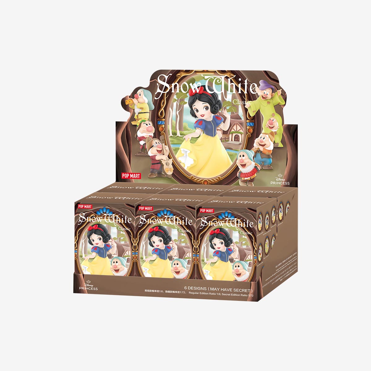 【NEW】Pop Mart Disney Snow White Classic Series Figures