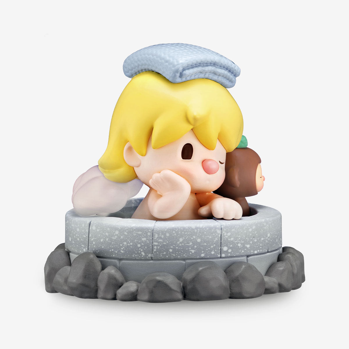 【New】Pop Mart Sweet Bean Hot Spring Travel Blister Pack Figure