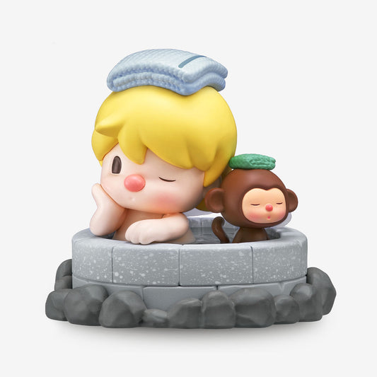 【New】Pop Mart Sweet Bean Hot Spring Travel Blister Pack Figure