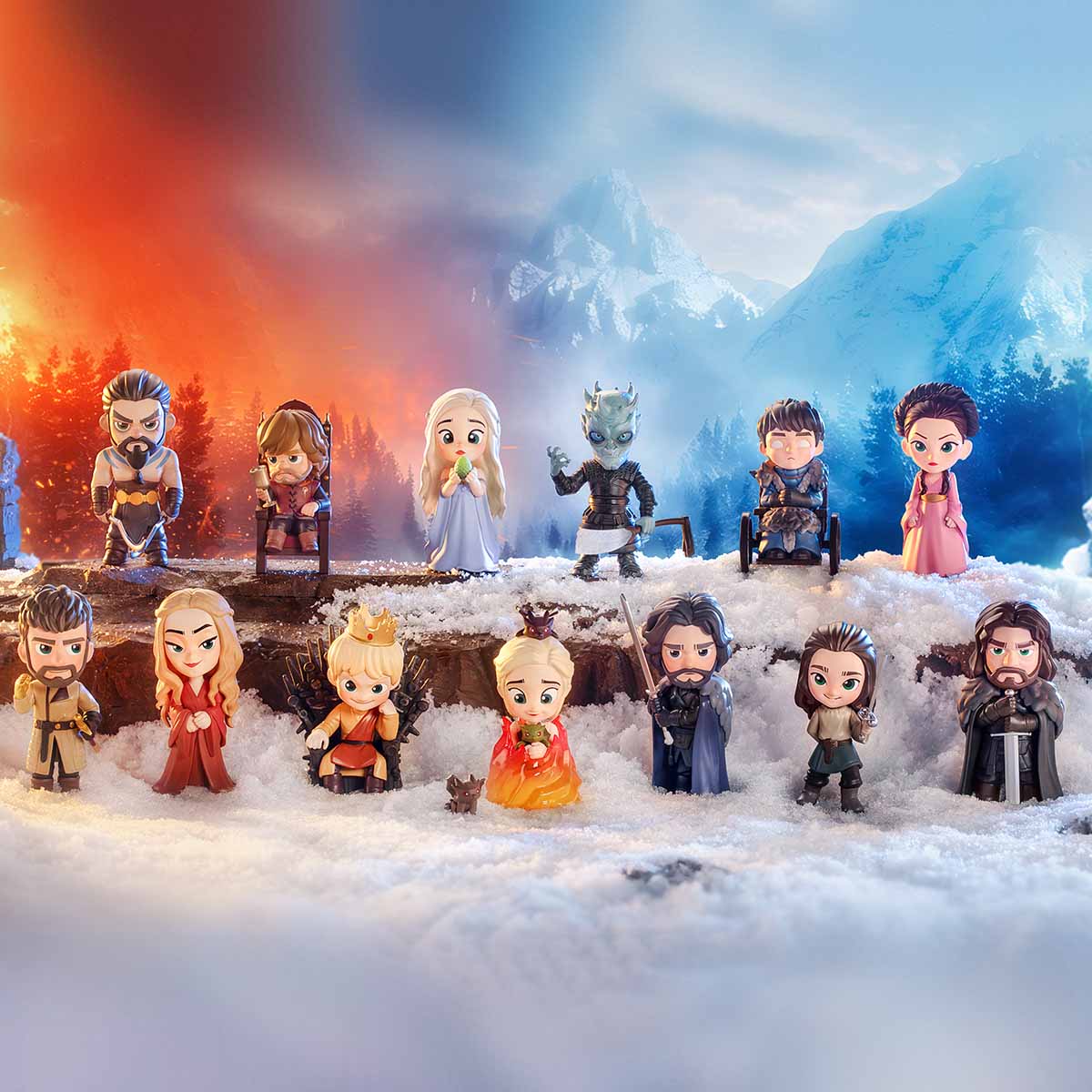 【New】Pop Mart Game of Thrones Series Figures Blind Box