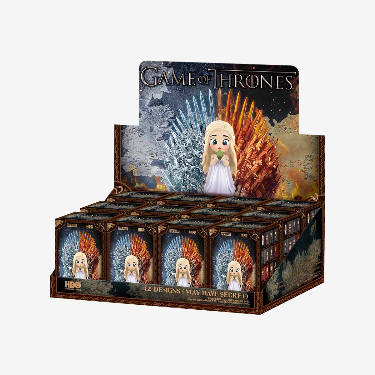 【New】Pop Mart Game of Thrones Series Figures Blind Box