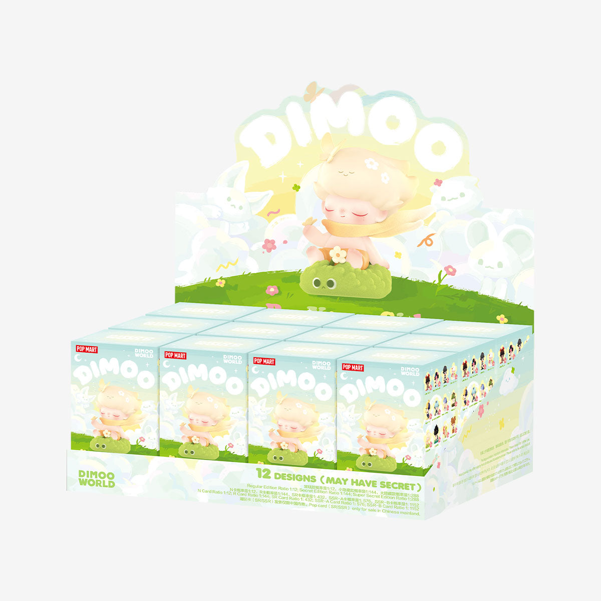 【New】Pop Mart DIMOO By Your Side Series Figures Blind Box