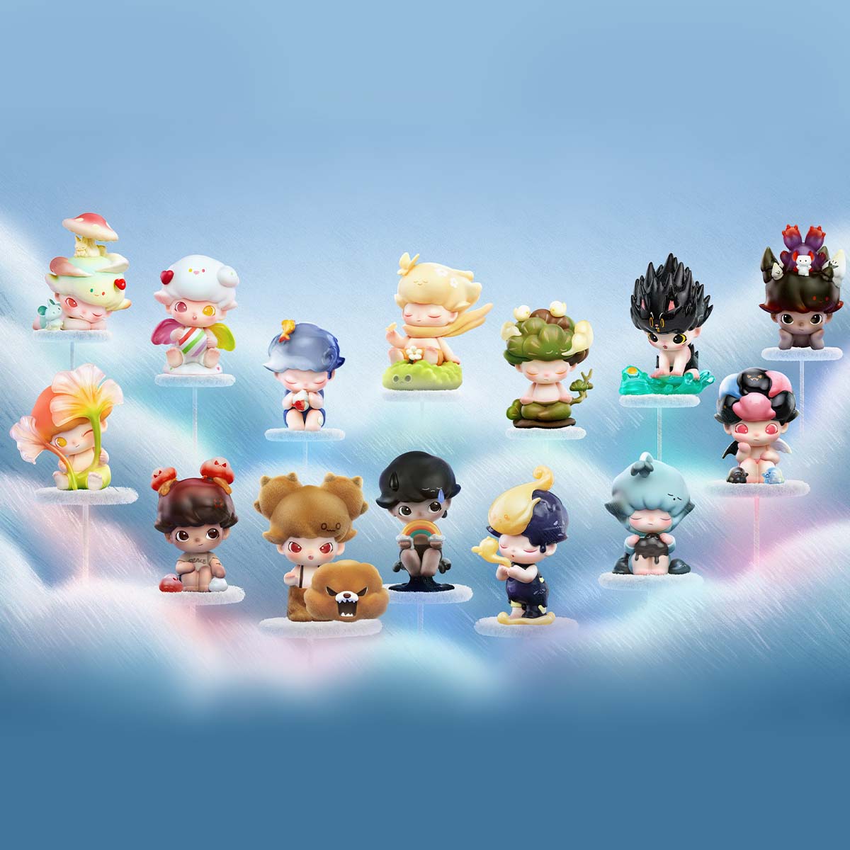 【New】Pop Mart DIMOO By Your Side Series Figures Blind Box