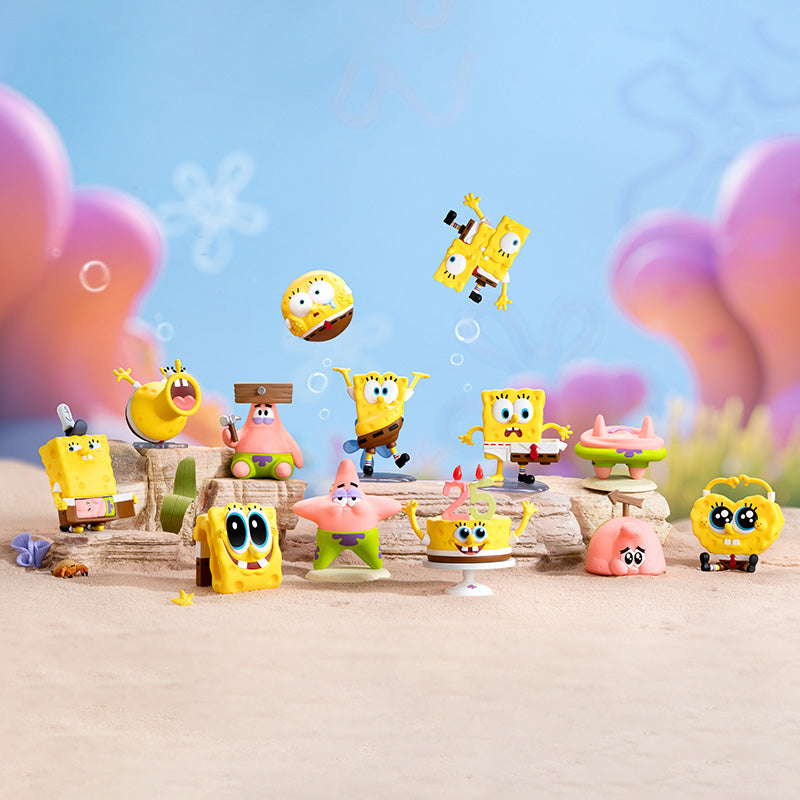 【New】Pop Mart SpongeBob SquarePants Daily Quirks Series Figures