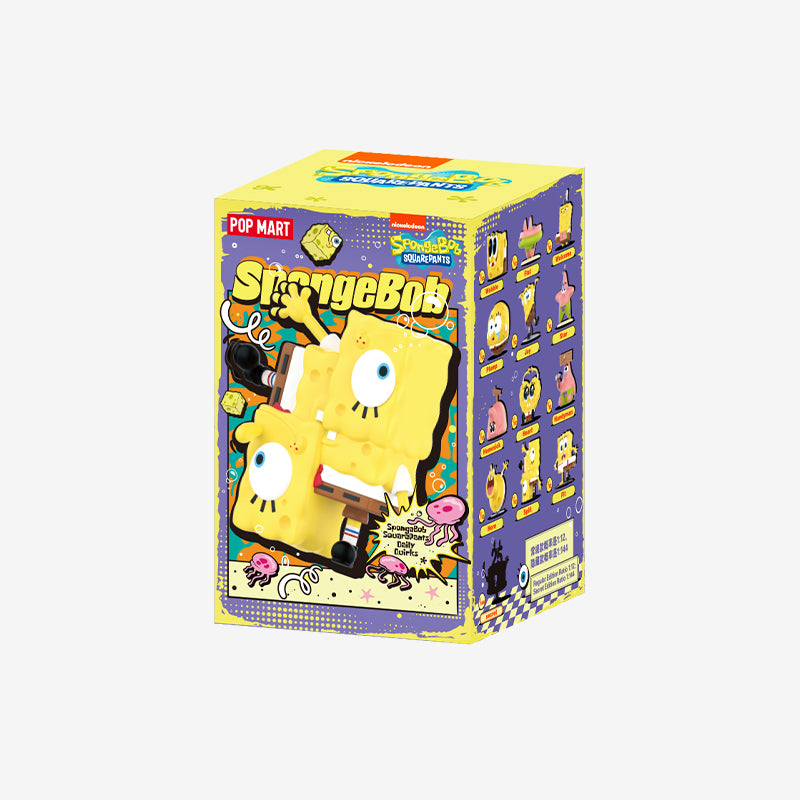 【New】Pop Mart SpongeBob SquarePants Daily Quirks Series Figures