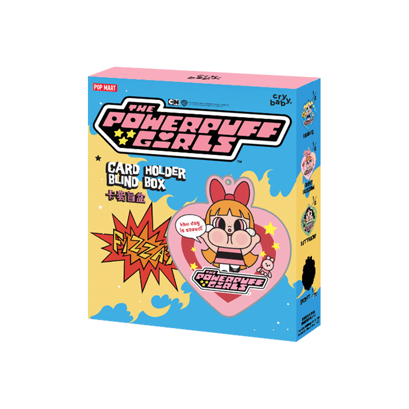 Pop Mart CRYBABY× Powerpuff Girls Series-Card Holder Blind Box