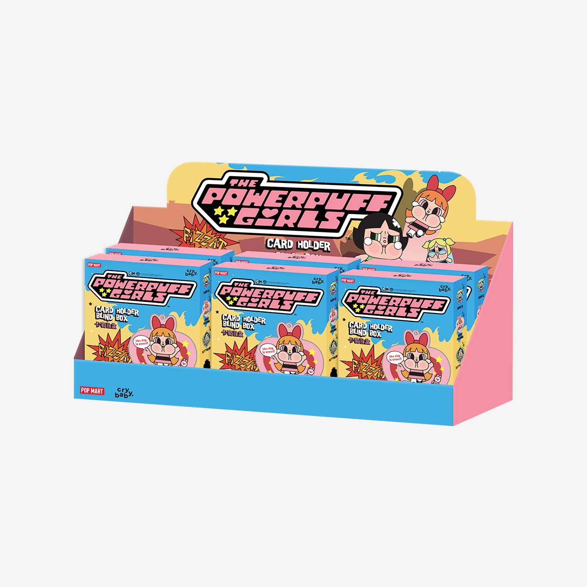 Pop Mart CRYBABY× Powerpuff Girls Series-Card Holder Blind Box