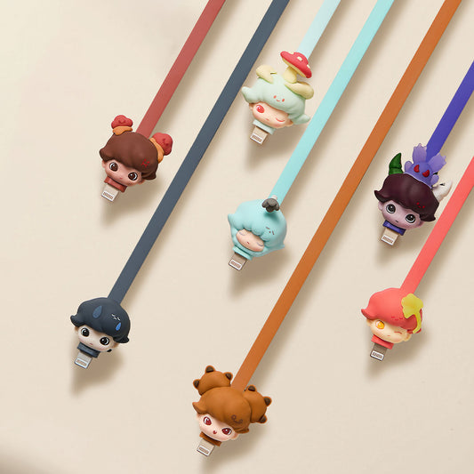 【New】Pop Mart DIMOO By Your Side Series-Cable Blind Box (iPhone)