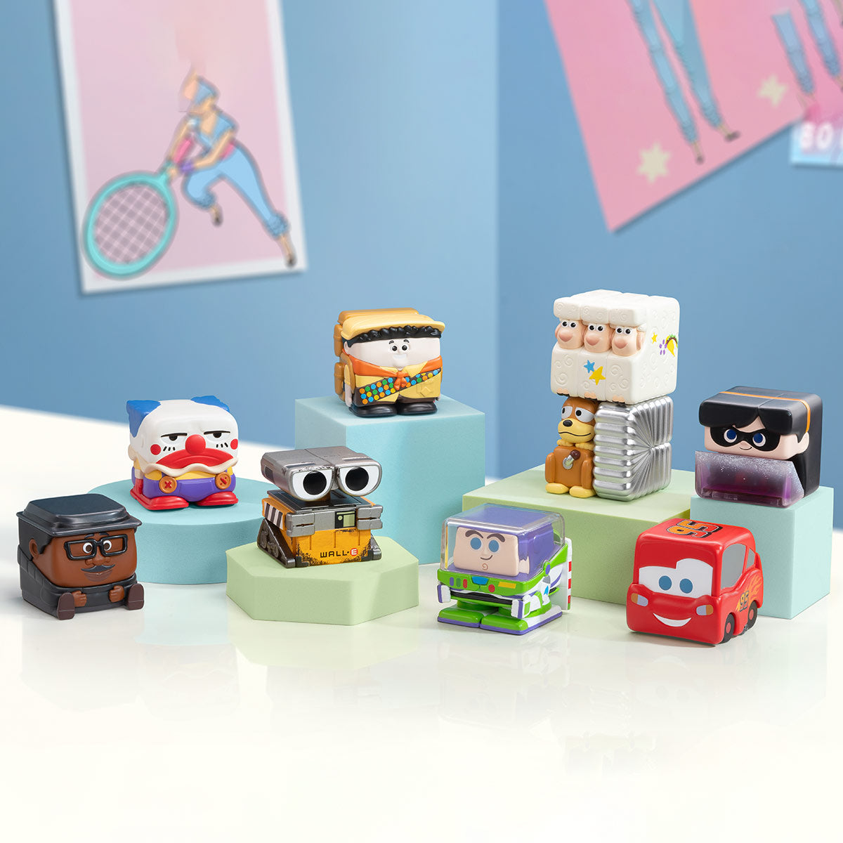 【NEW】POP MART Disney/Pixar POP CUBE-1 Series Figures