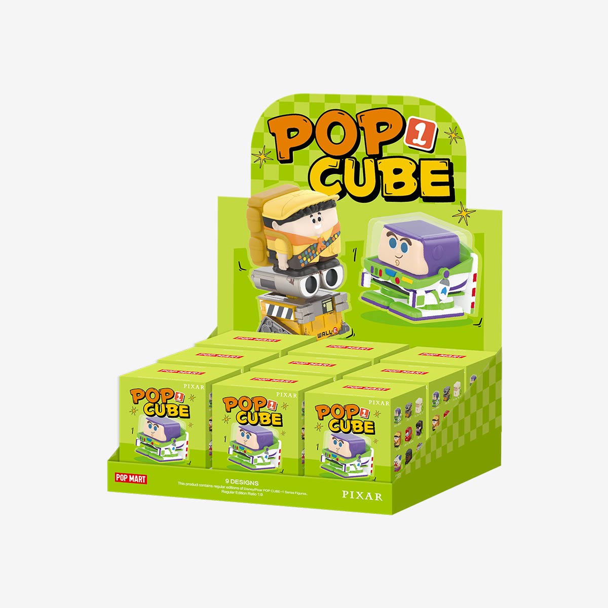 【NEW】POP MART Disney/Pixar POP CUBE-1 Series Figures