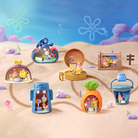 【NEW】POP MART SpongeBob SquarePants Carnival Anniversary Series Scene Sets